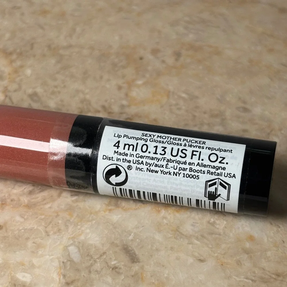 Soap & Glory Sexy Mother Pucker Lip Gloss 4ml Bare Enough Nude Sealed Mini